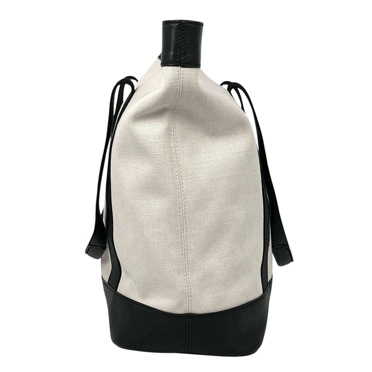 BALENCIAGA Canvas Navy Tote Bag