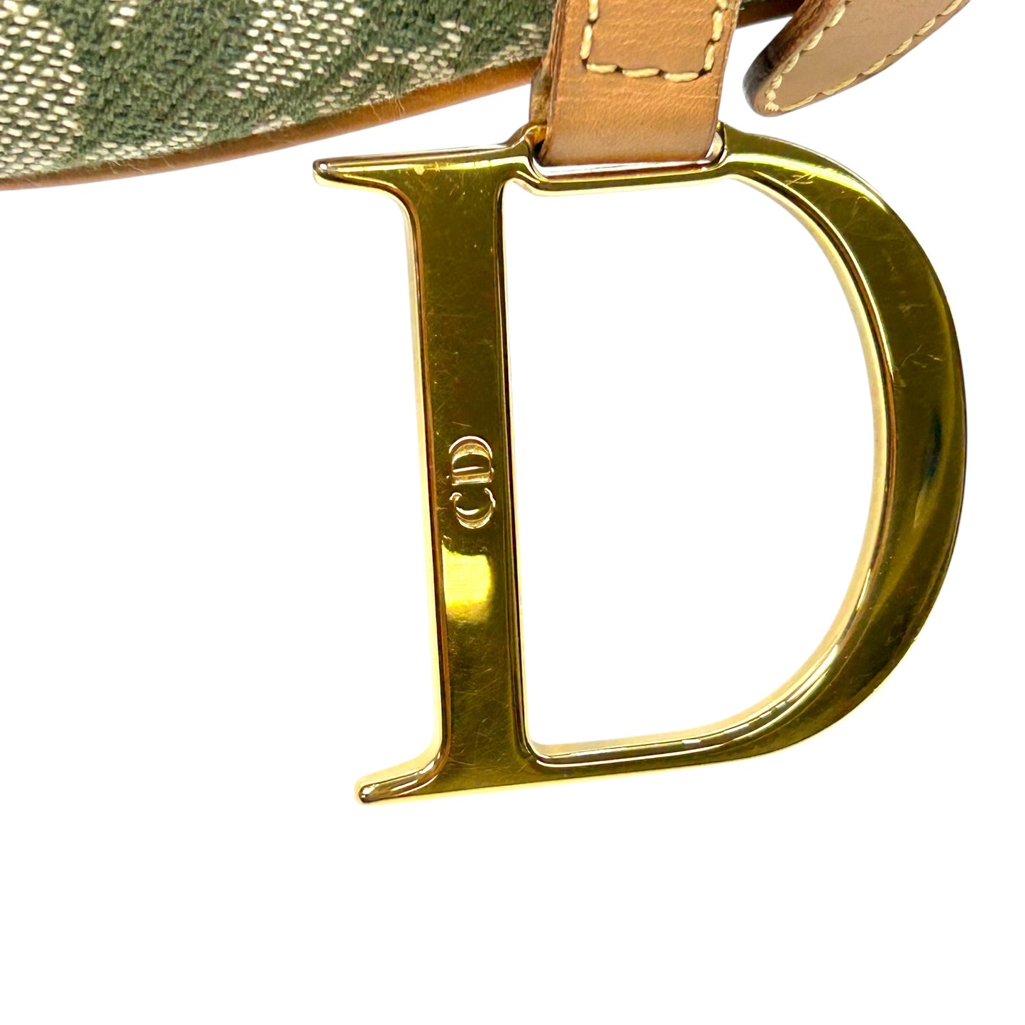 Dior Saddle Trotte canvas Shoulder Bag