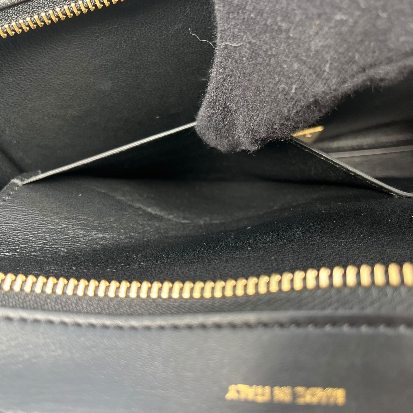 CELINE Trapeze Hand Bag - Navy Blue