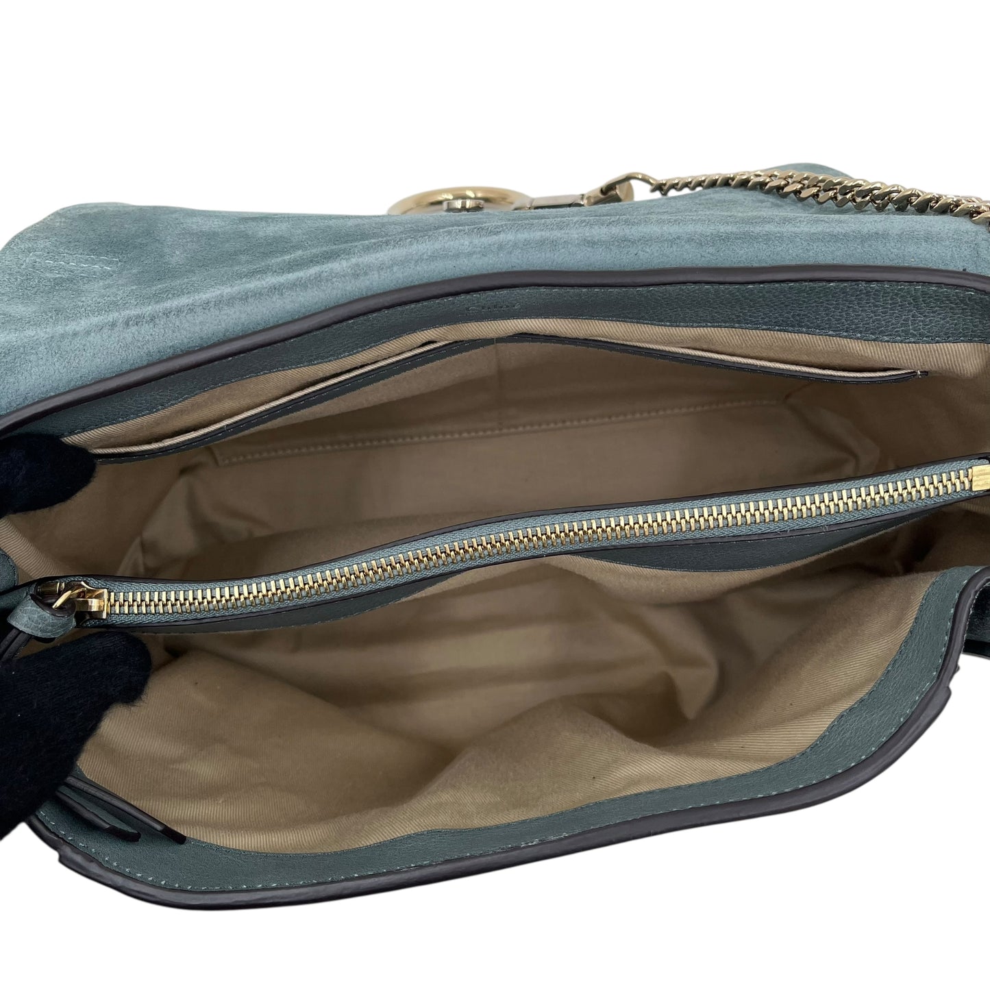 Chloé Faye Day Hand Bag Shoulder Bag - Blue