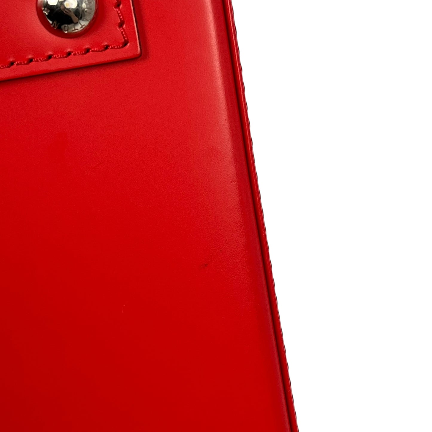 Louis Vuitton Epi Alma BB Hand Bag - Red