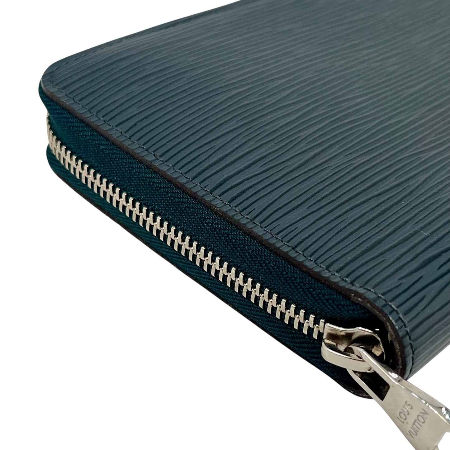 Louis Vuitton Epi Zippy Organizer Long Wallet - Black Blue