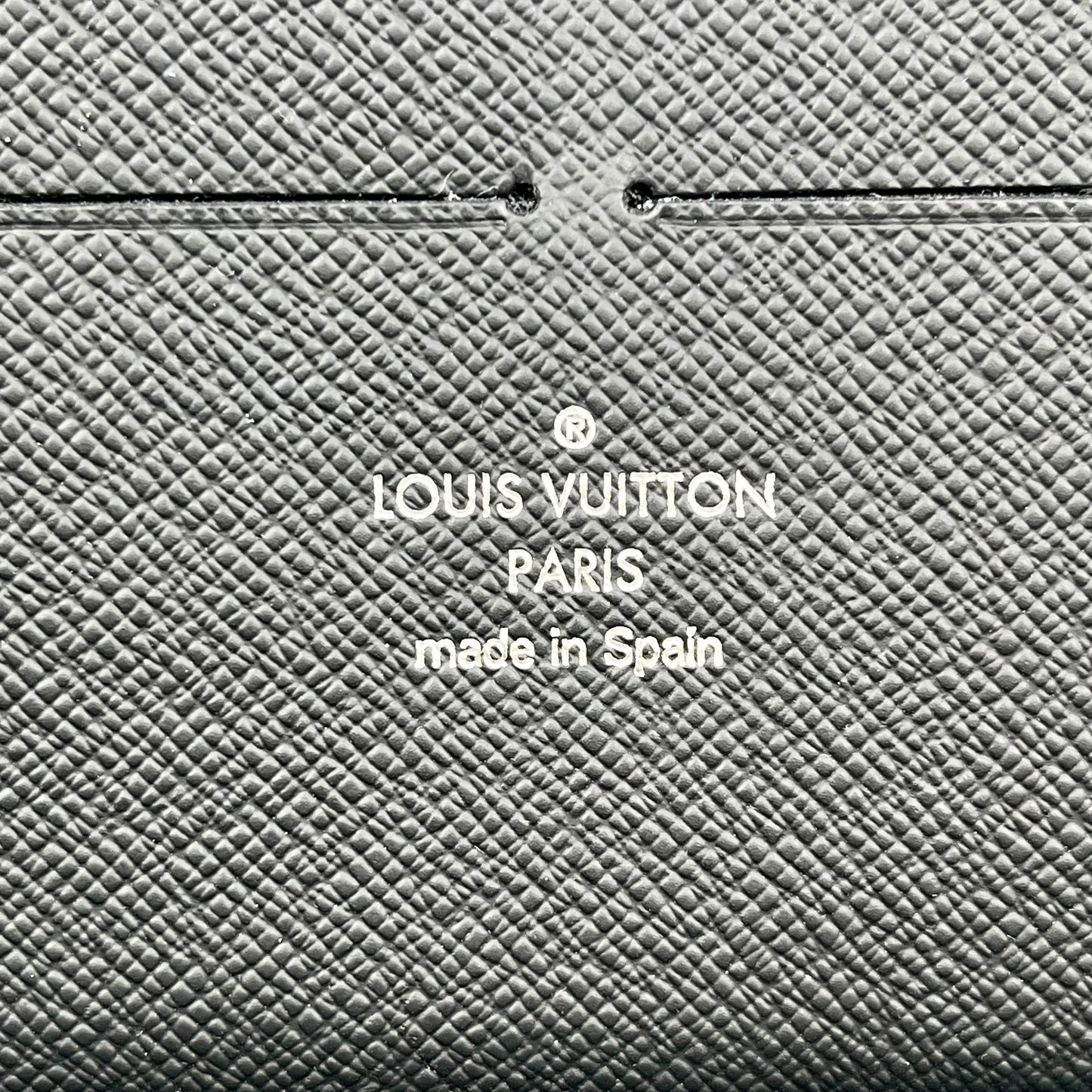 Louis Vuitton Damier Gra Phite Zippy Organizer Long Wallet - Black - CA0148