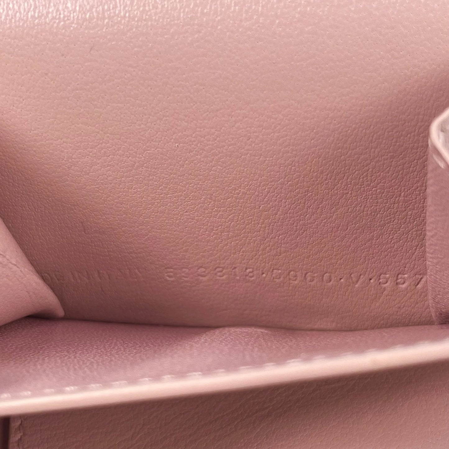 BALENCIAGA Mini Compact Wallet - Pink