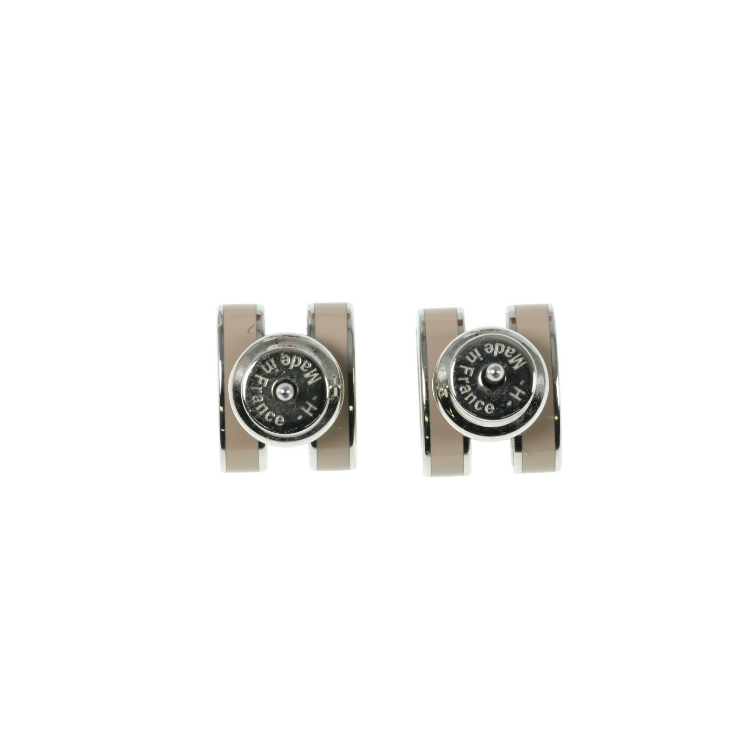 Hermès Mini Pop Hand Bag Earring - Beige