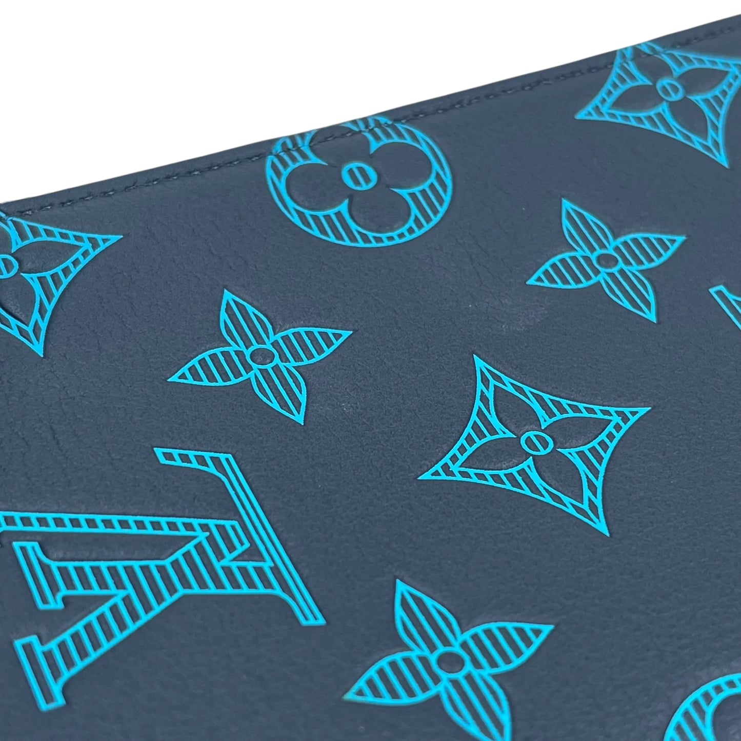Louis Vuitton Vertical Zippy Long Wallet - Navy
