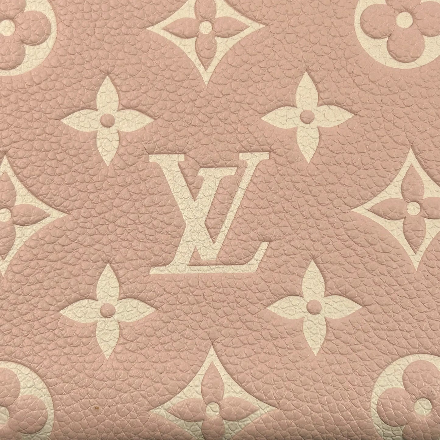Louis Vuitton Monogram Empreinte Zippy Long Wallet - Pink