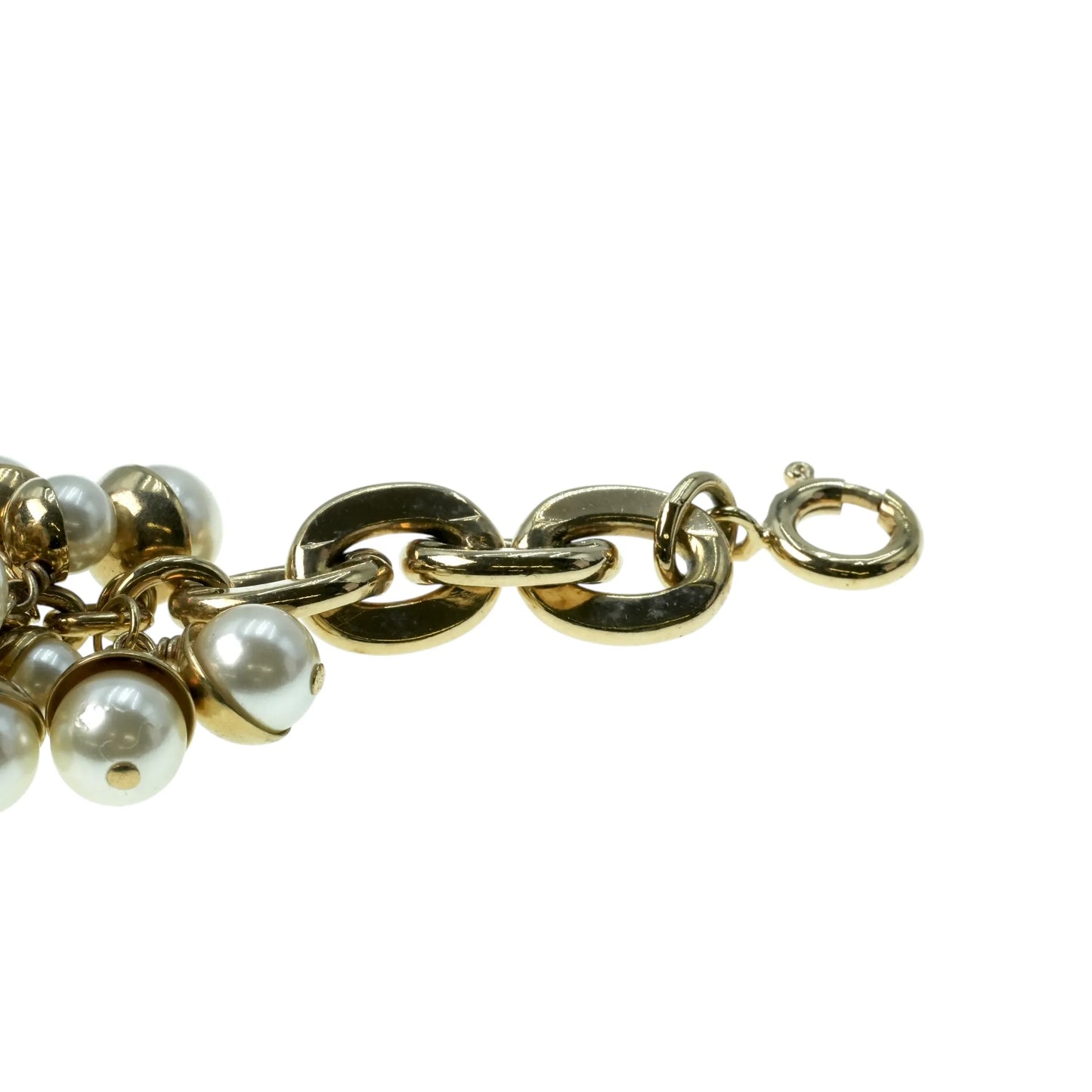 Dior Pearl Charm Bracelet - Gold Plated