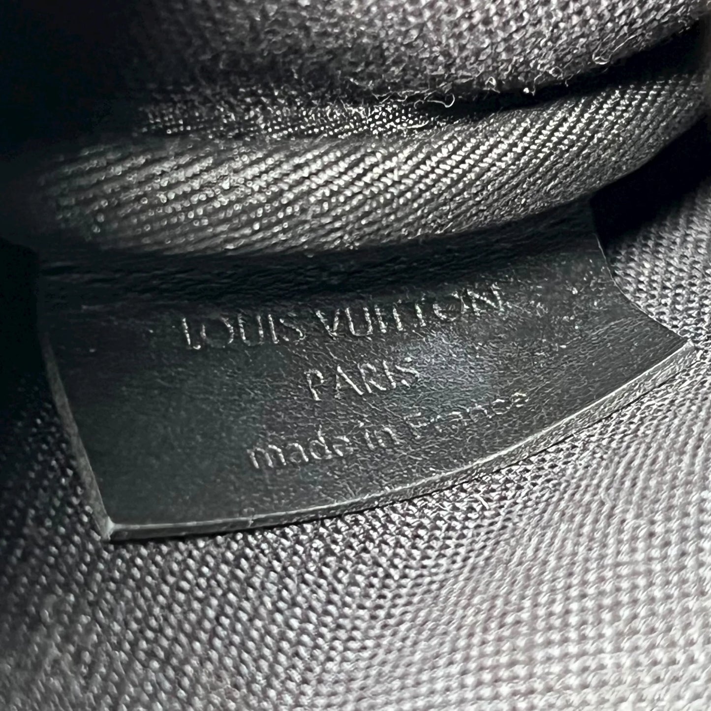 Louis Vuitton Trio Messenger Monogram Eclipse Shoulder Bag - Black