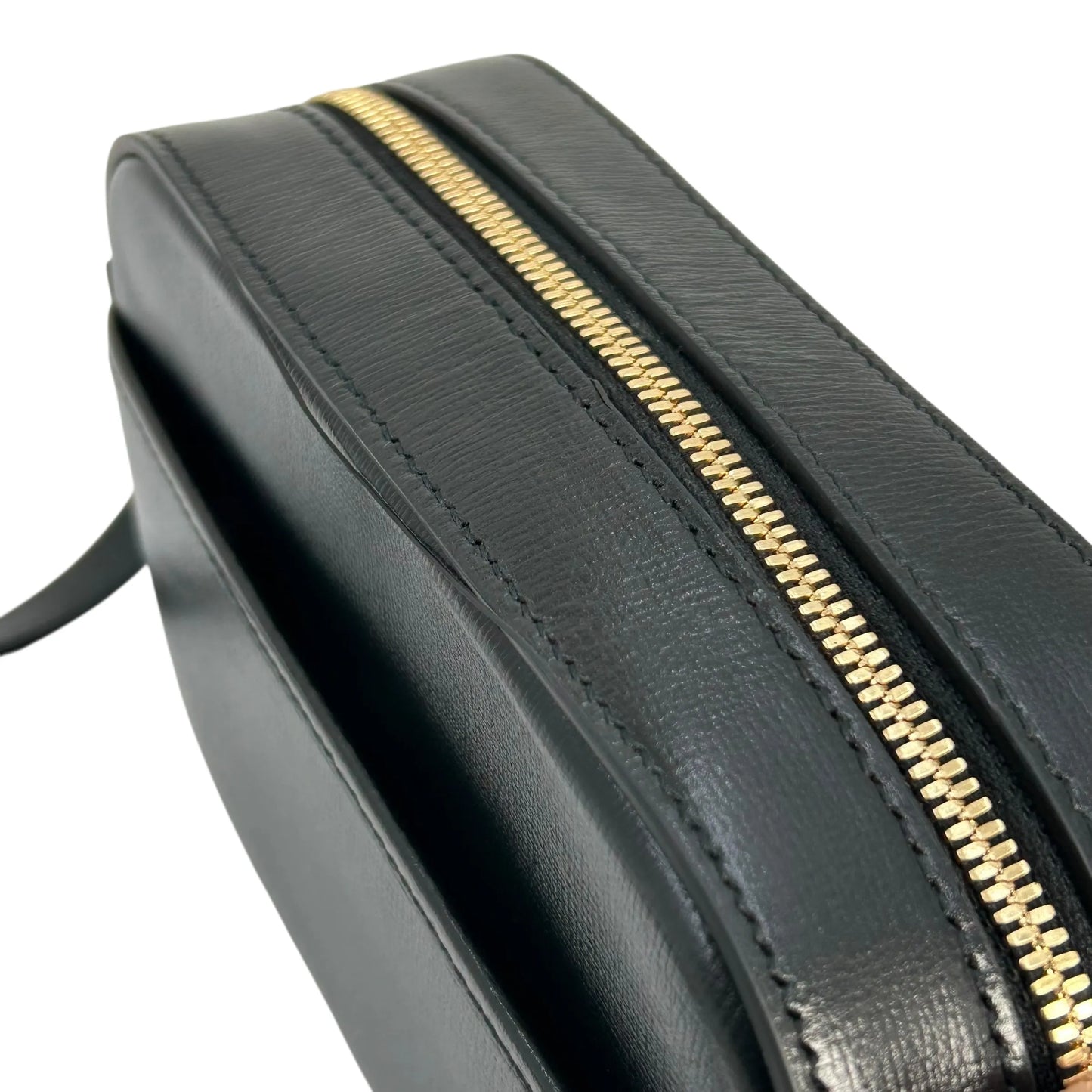 GUCCI Horsebit 1955 Leather Small Shoulder Bag - Black