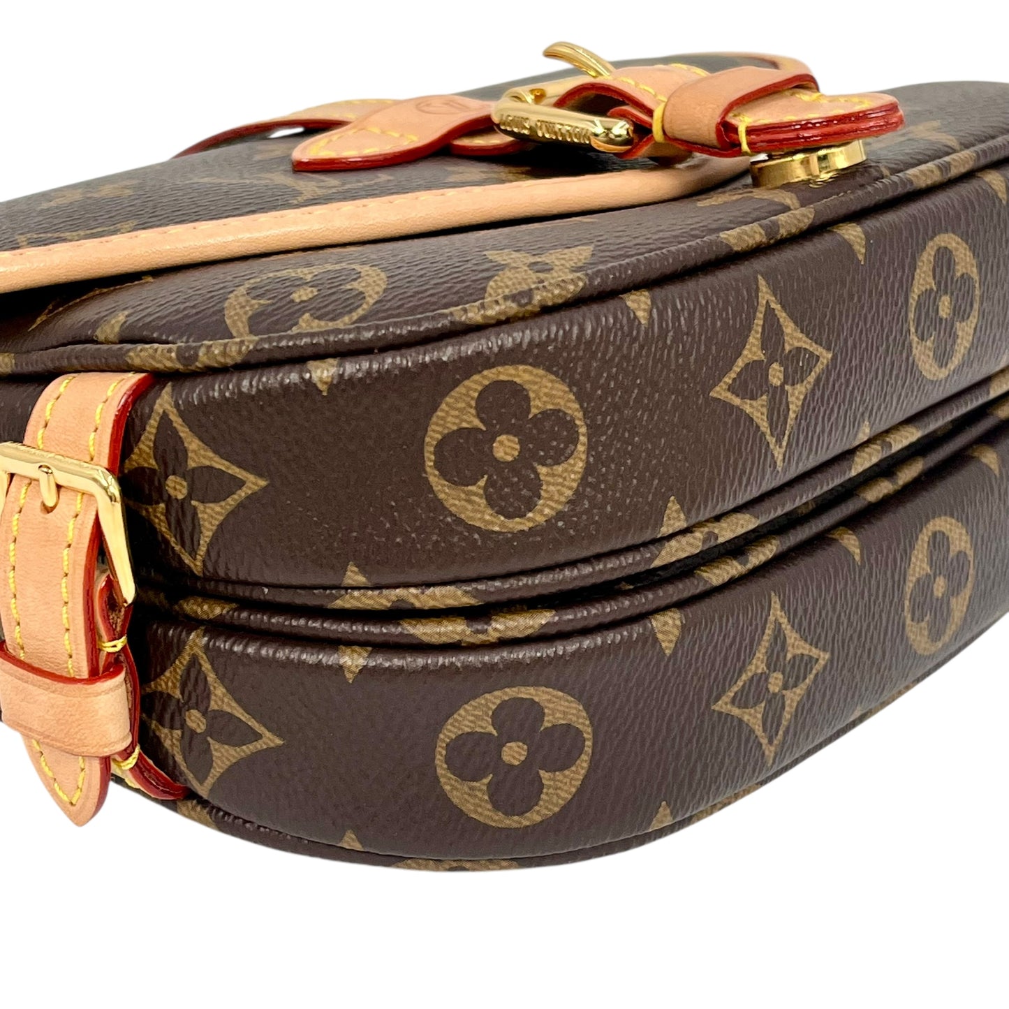 Louis Vuitton Monogram Saumur BB 2way Hand Bag -Brown