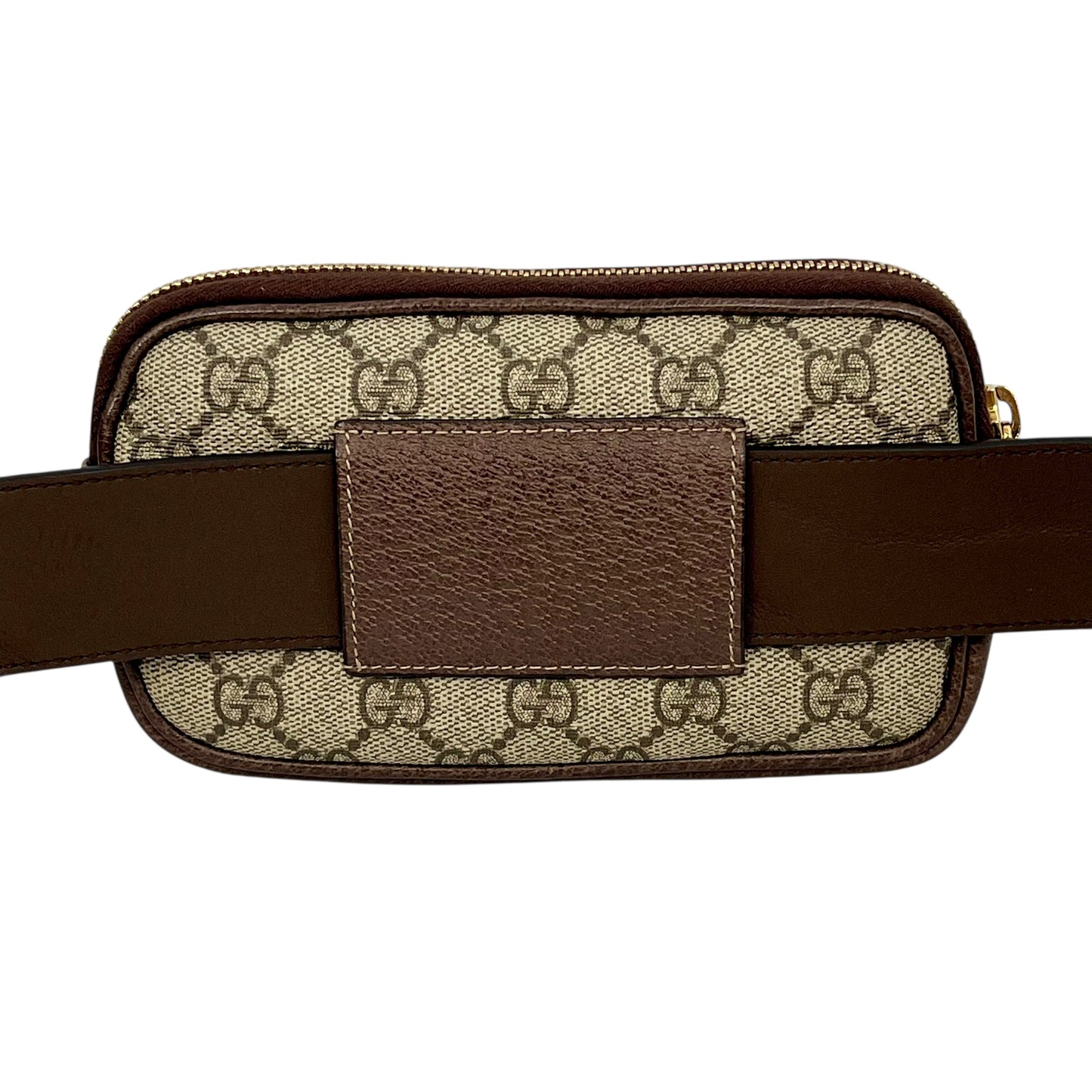 GUCCI GG Supreme Body Bag - Brown