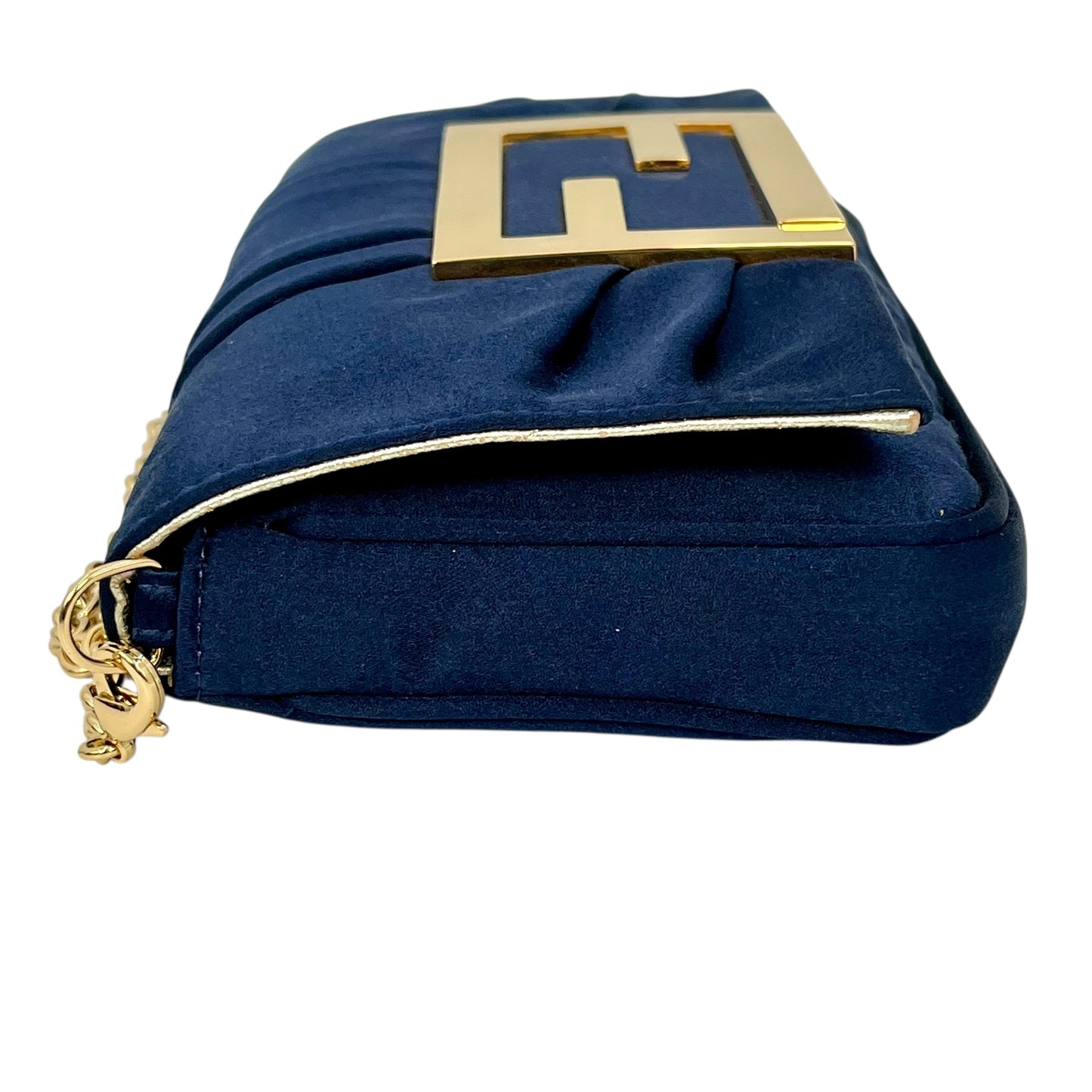 FENDI Covertible Baguette Shoulder Bag - Blue