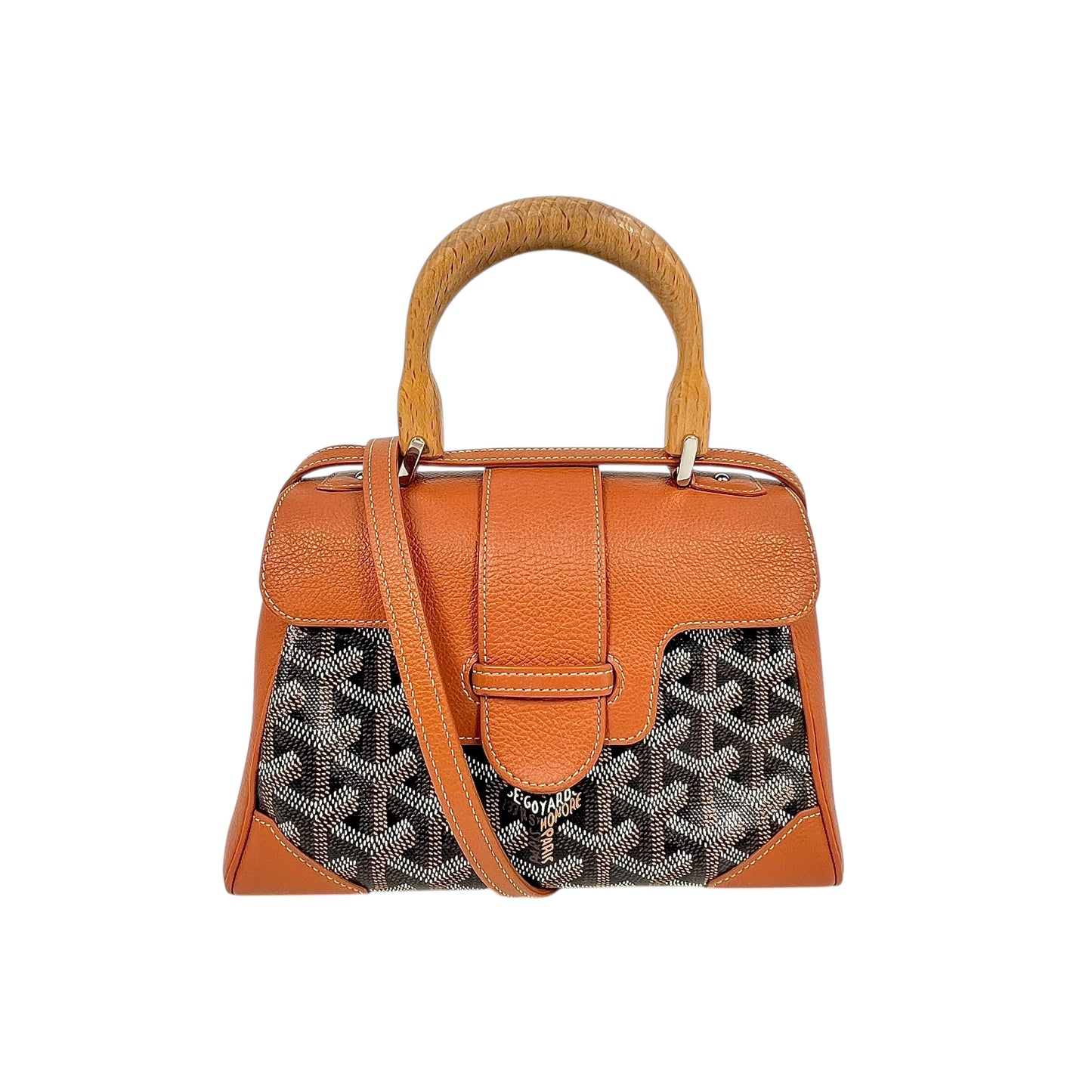 GOYARD Mini Saigon Two-Way Hand Bag