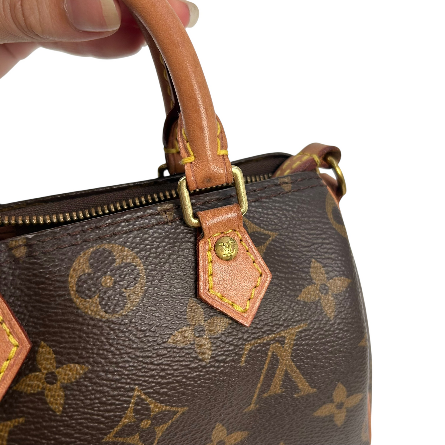 Louis Vuitton Monogram Nano Speedy Mini Bag