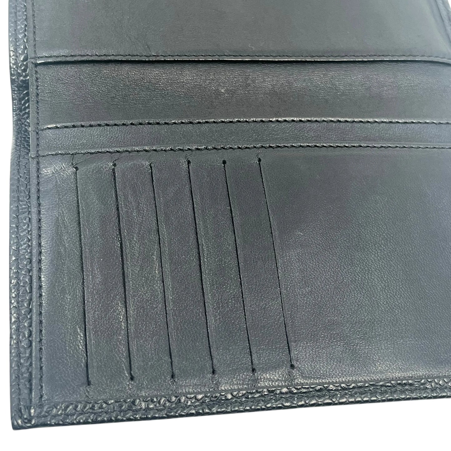 CHANEL Coco Mark Compact Wallet - Black