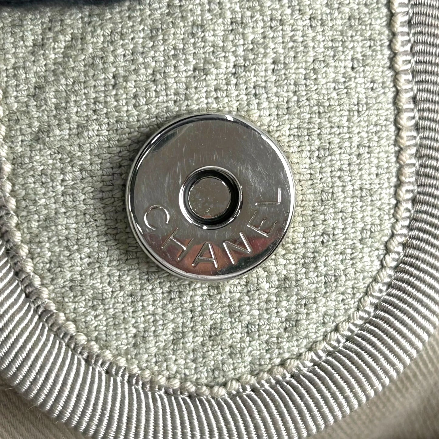 CHANEL Deauville Tote Bag - Cream Beige