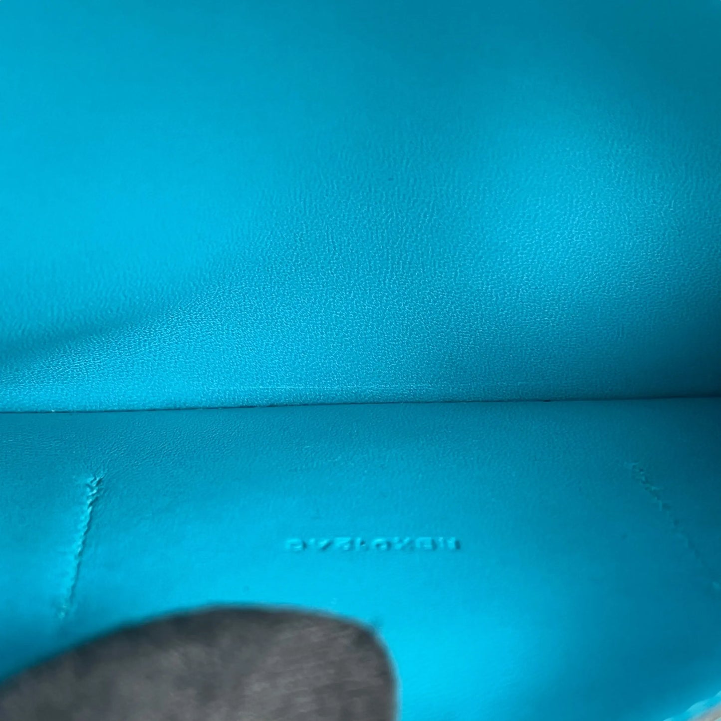 Hermes Dogon GM Bi-Fold Long Wallet - Turquoise