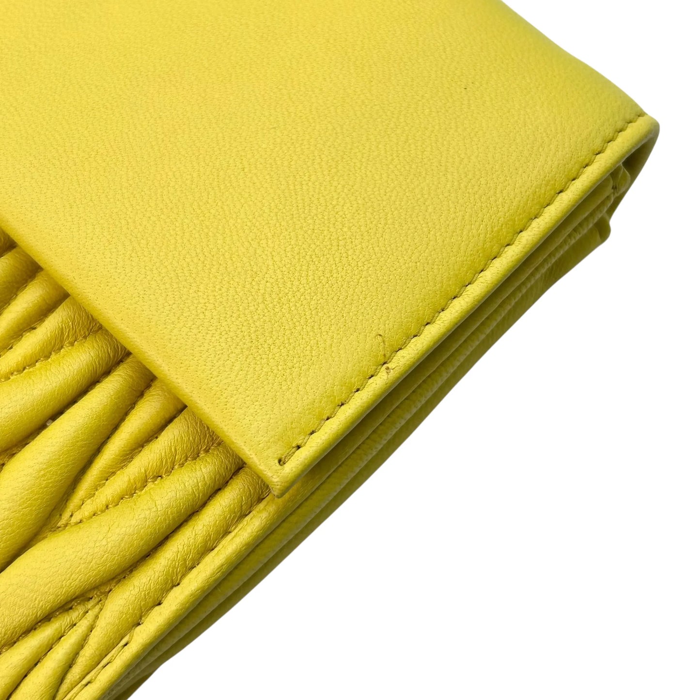 MIUMIU Materasse Long Wallet - Yellow
