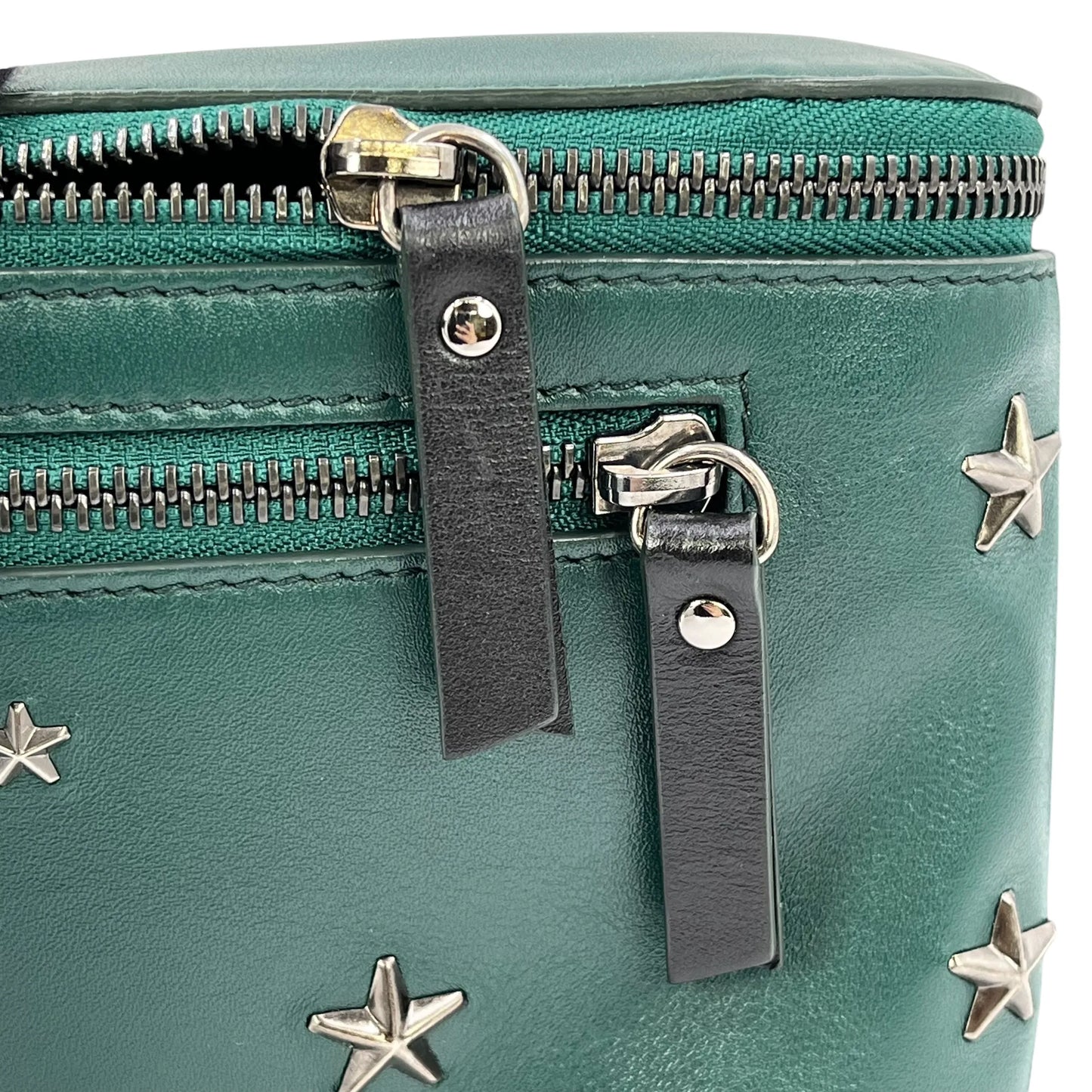 JIMMY CHOO Oscar Star Studs Body Bag - Khaki