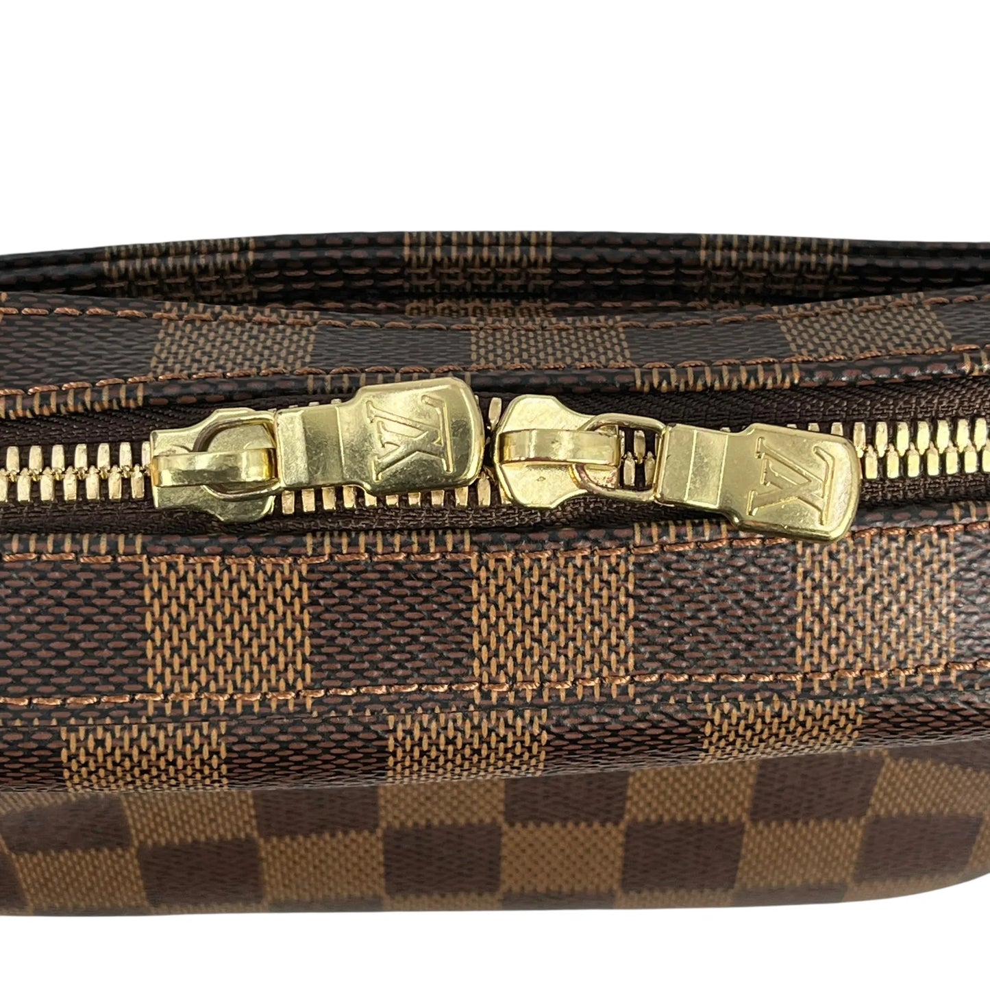 LOUIS VUITTON Geronimos Damier Ebene Waist Bag Body Bag - Brown