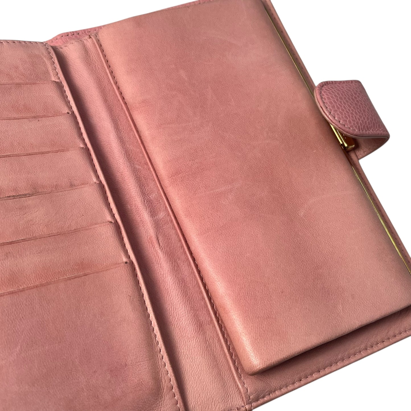 CHANEL Pink Coco Long Wallet