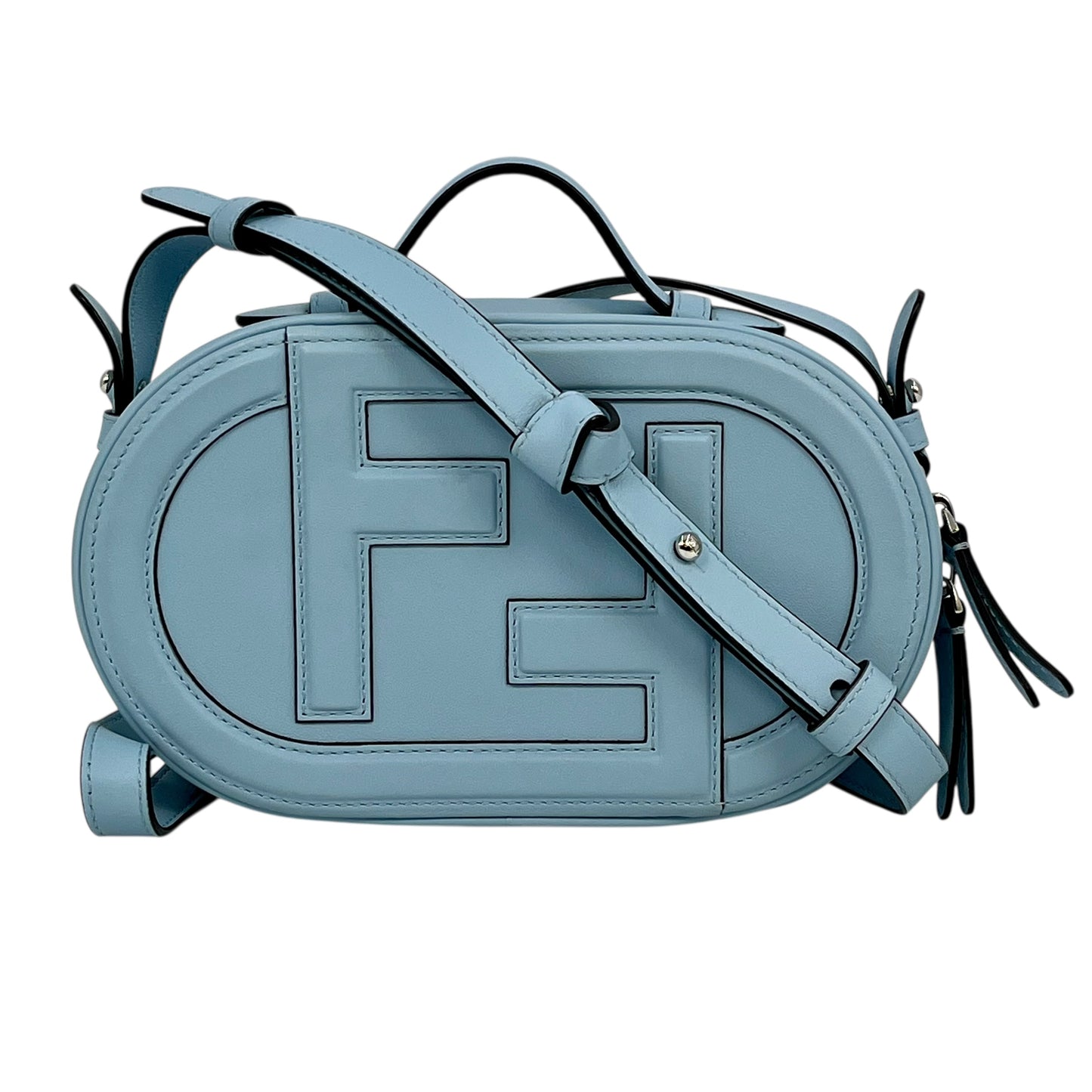 FENDI O'Lock Camera Case Shoulder Bag - Blue