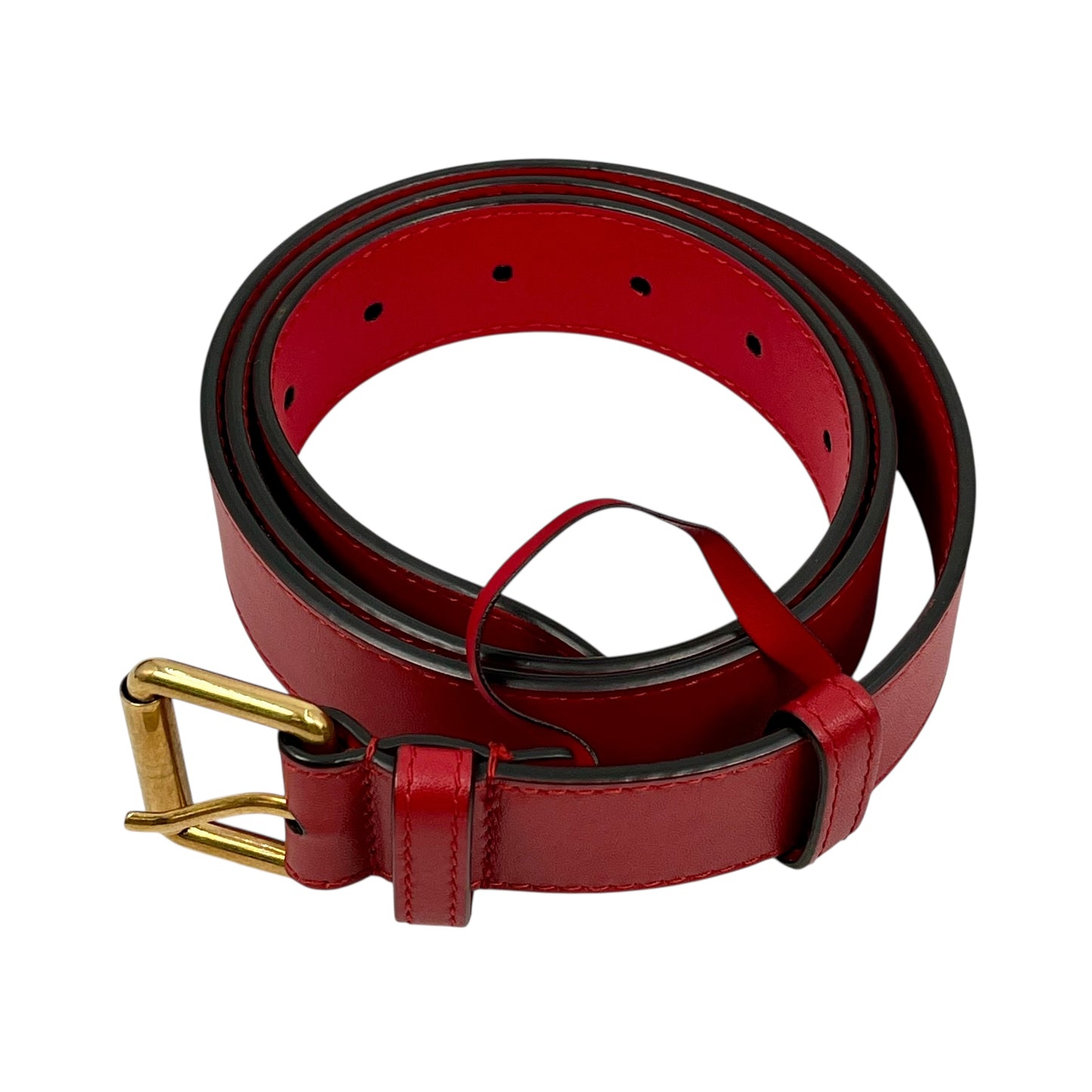 GUCCI GG Marmont Leather Body Bag - Red