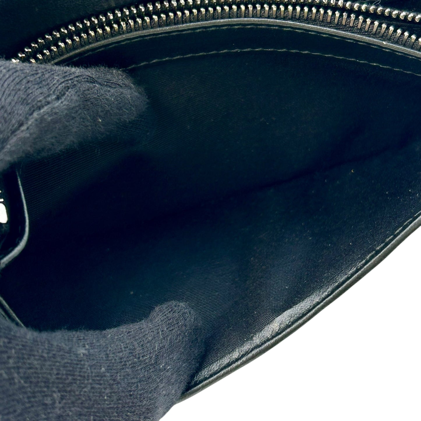 Dior Oblique Vertical Long Wallet - Black