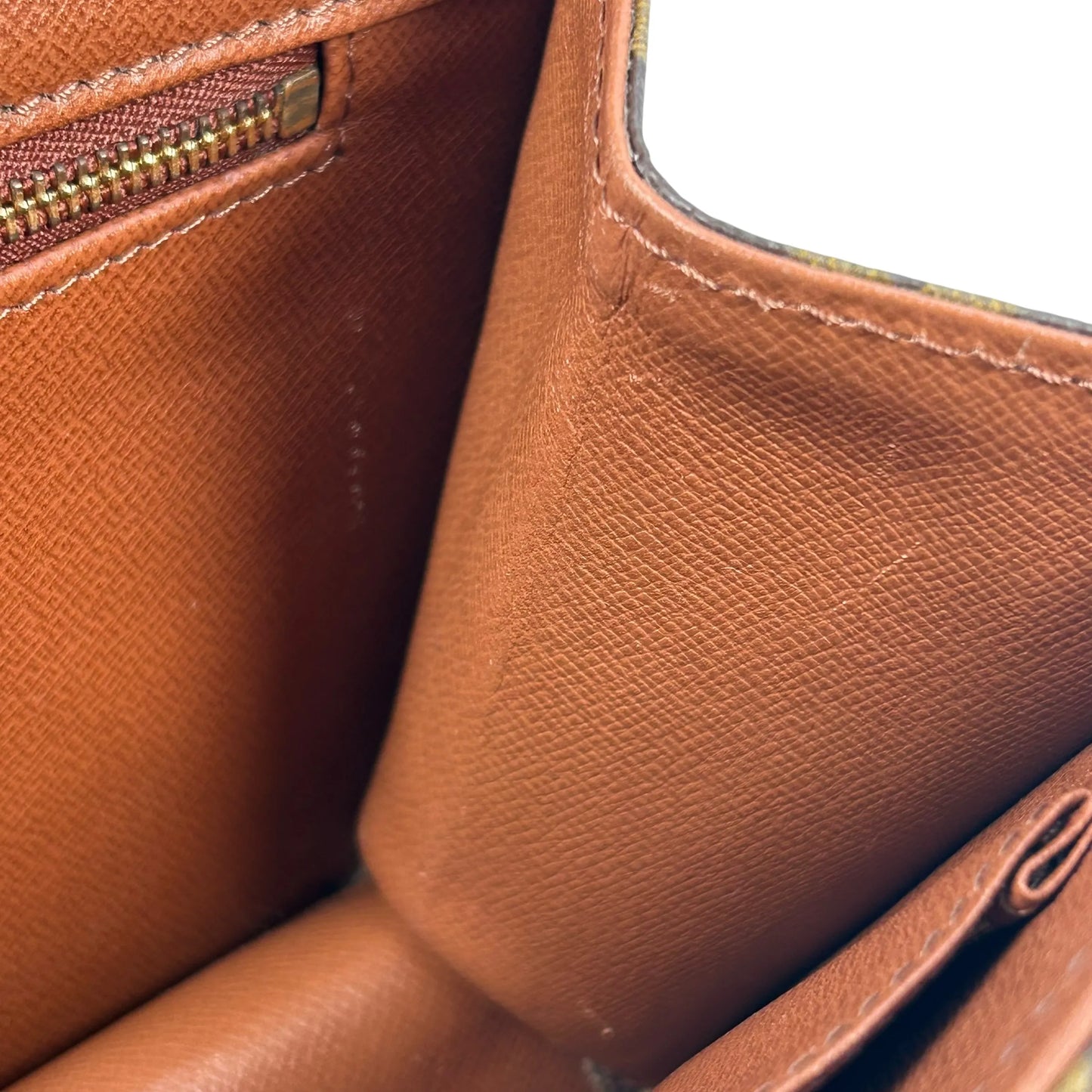 Louis Vuitton Monogram Pochette Dame Clutch Bag - Brown