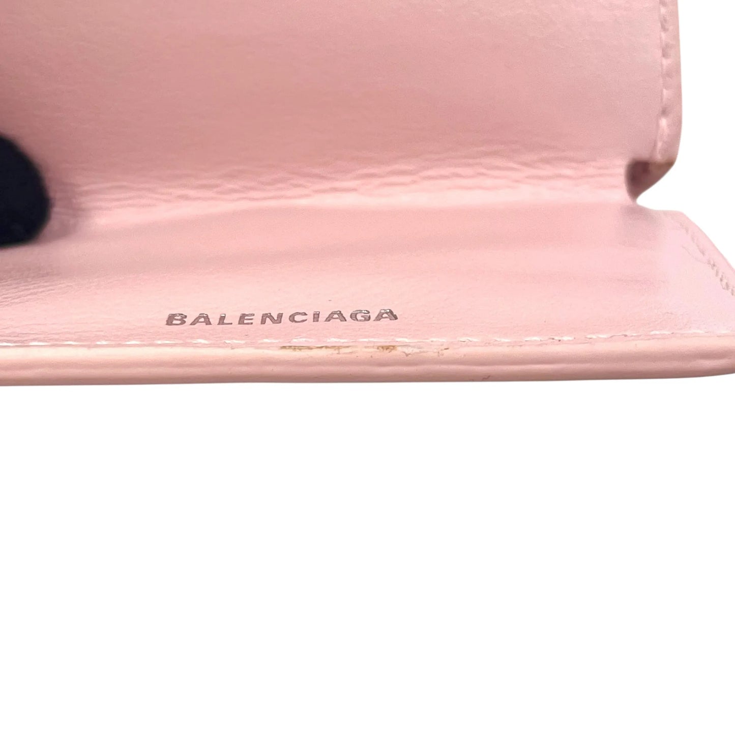 BALENCIAGA Mini Compact Wallet - Pink