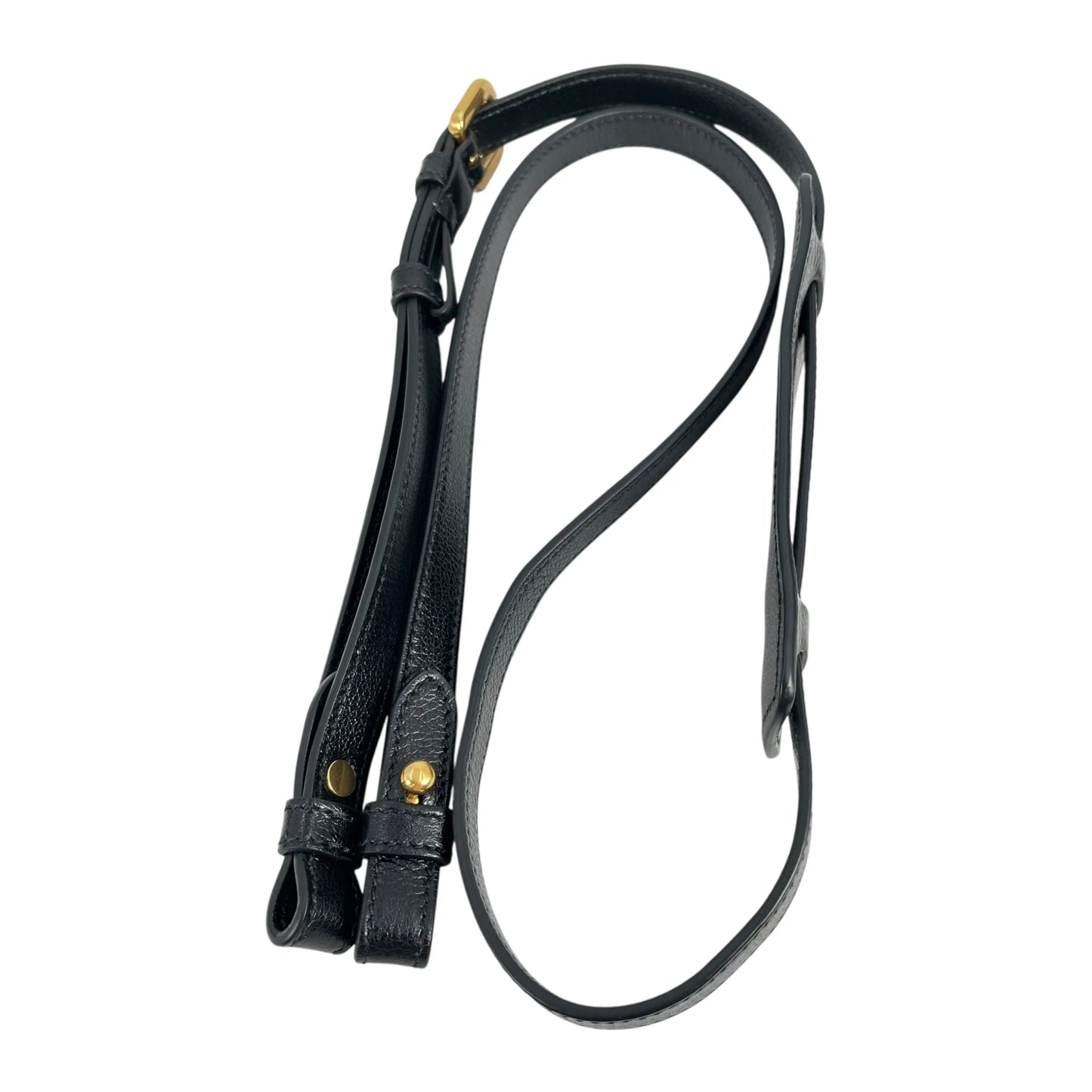 PRADA Saffiano Leather Shoulder Bag - Black