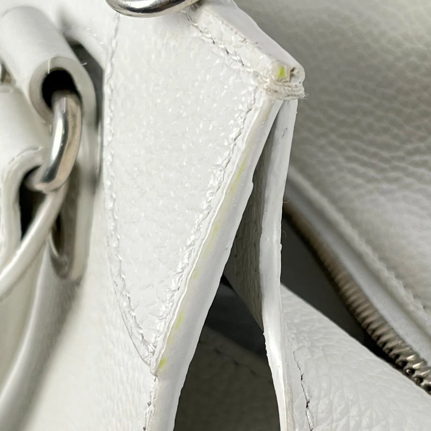 Balenciaga Neo Classic City Hand Bag - White
