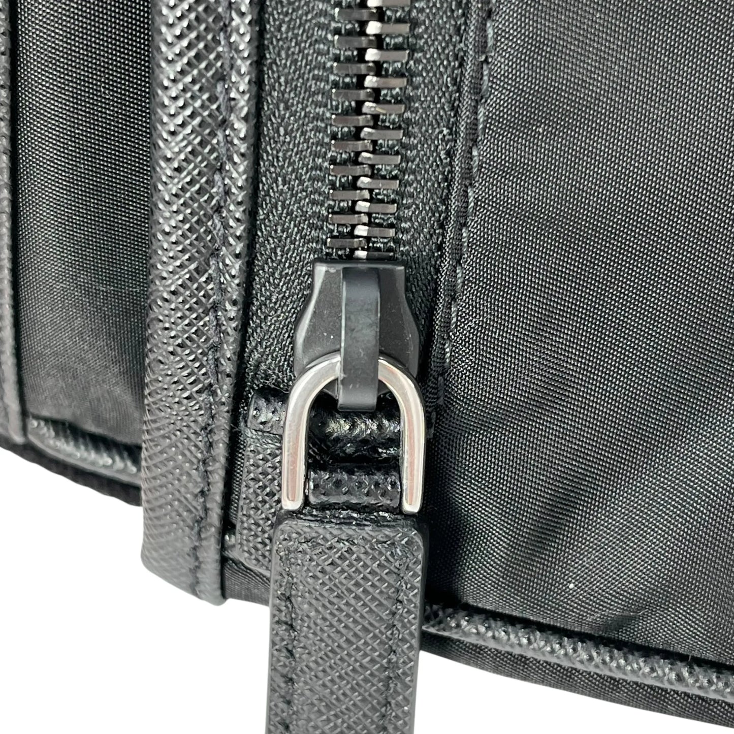PRADA Re-Nylon Shoulder Bag with Pouch - Black
