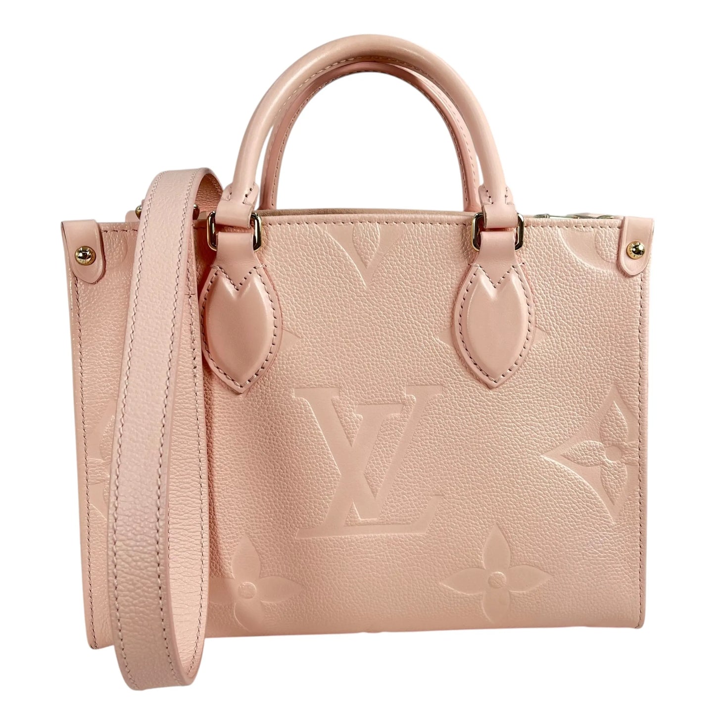 Louis Vuitton On The Go PM Monogram Empreinte - Pink