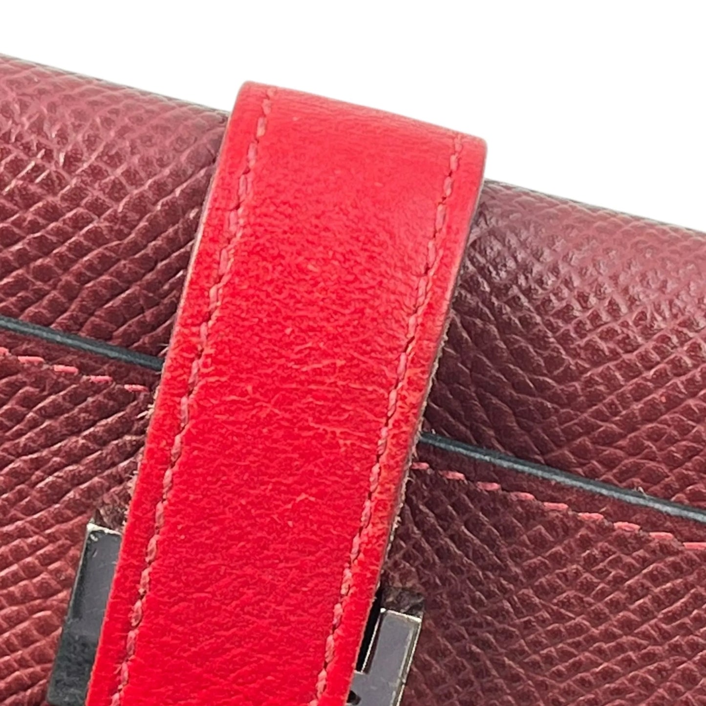 Hermès Bearn Key Case - Rouge Red