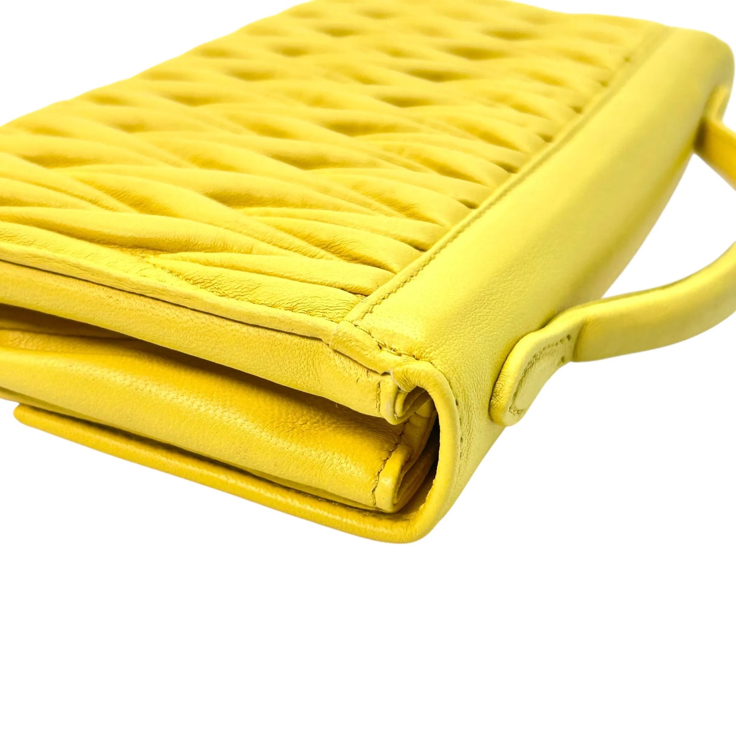 MIUMIU Materasse Long Wallet - Yellow