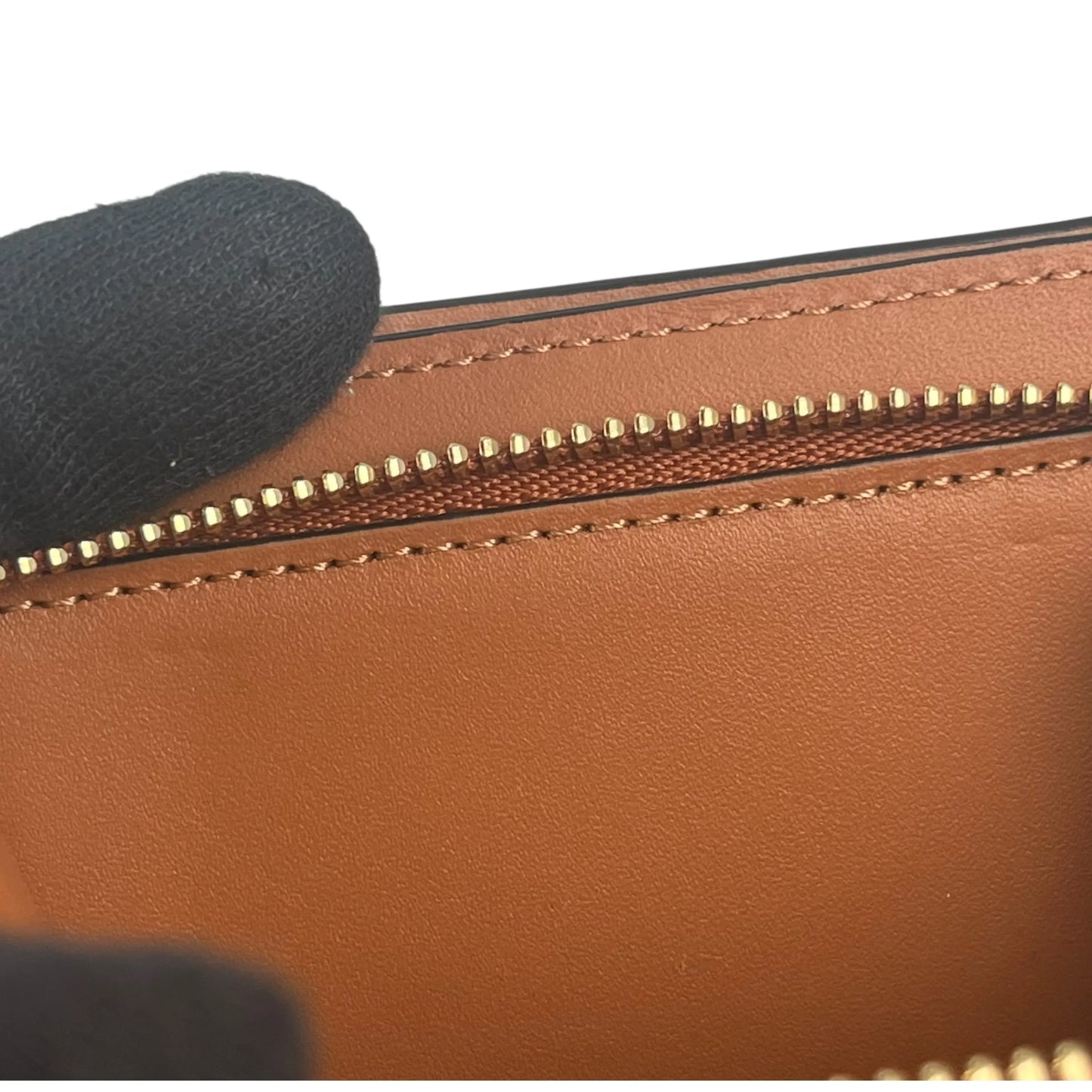 Loewe Repeat Compact Wallet - Brown