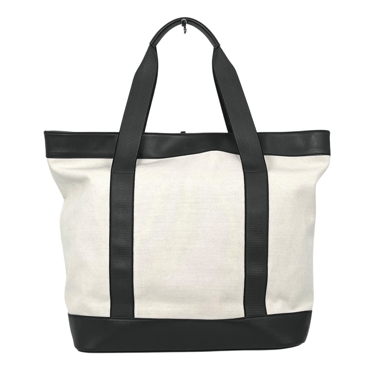 BALENCIAGA Canvas Navy Tote Bag