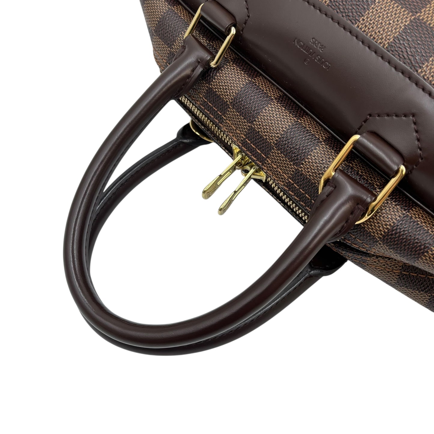 Louis Vuitton Damier Deauville Bowling Vanity Hand Bag