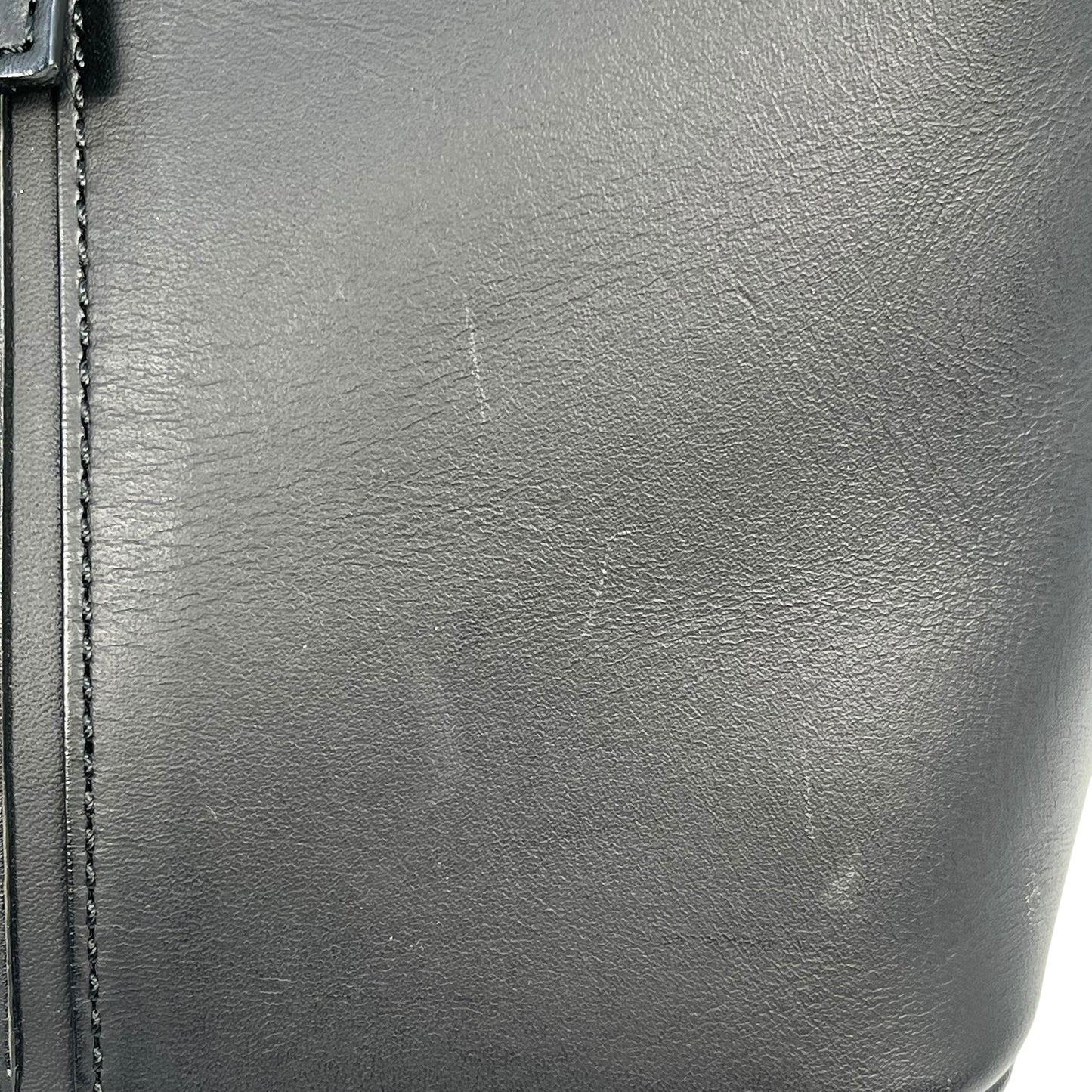 BURBERRY Leather Hand Bag - Black