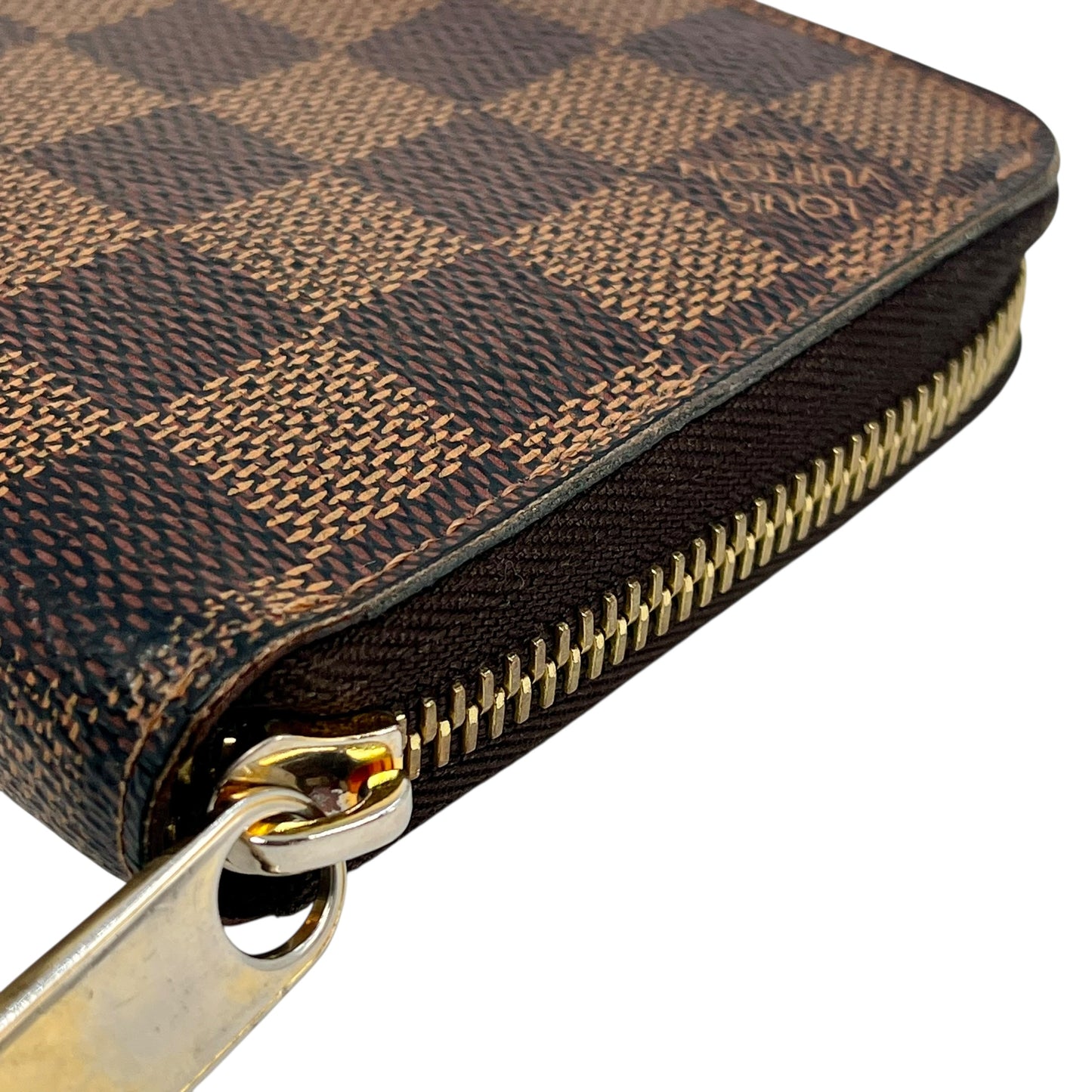 Louis Vuitton Damier Graphite Zippy Long Wallet - Brown - CA2187