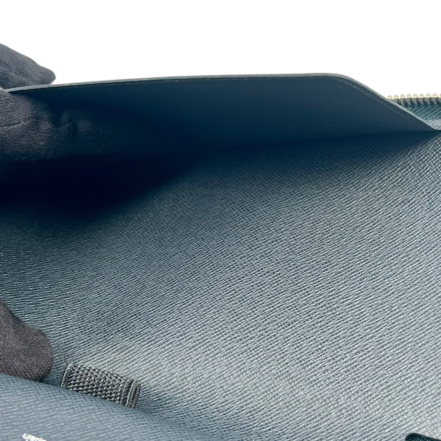Louis Vuitton Epi Zippy Organizer Long Wallet - Black Blue