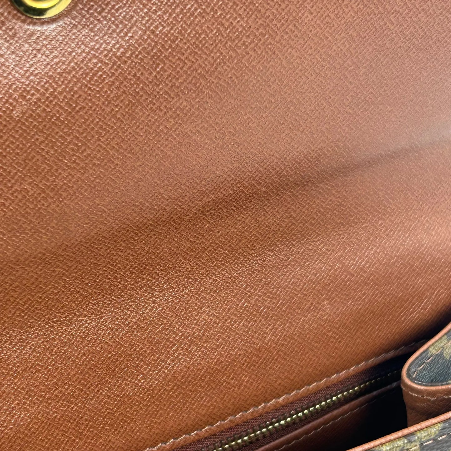 Louis Vuitton Monogram Pochette Dame Clutch Bag - Brown