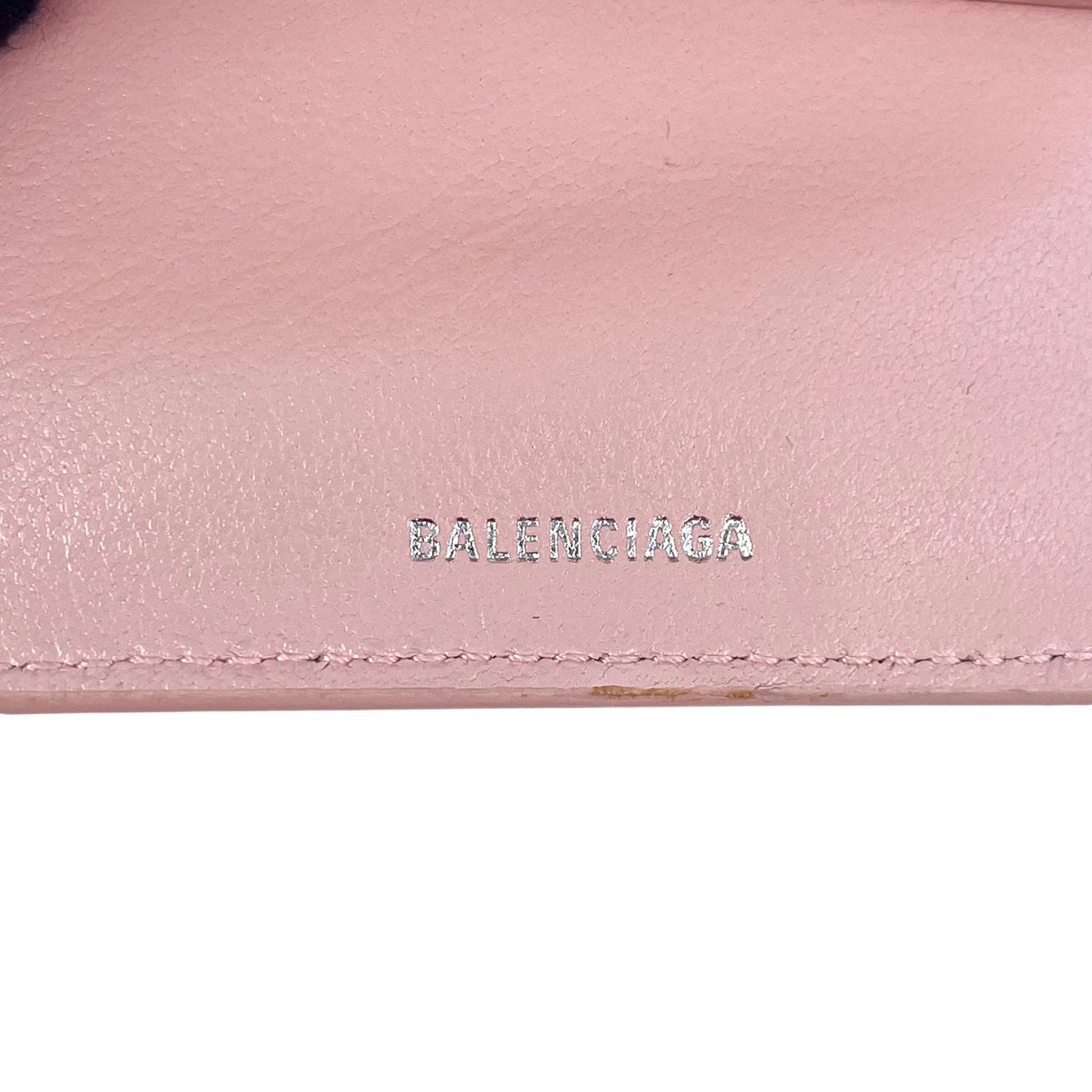 BALENCIAGA Mini Compact Wallet - Pink