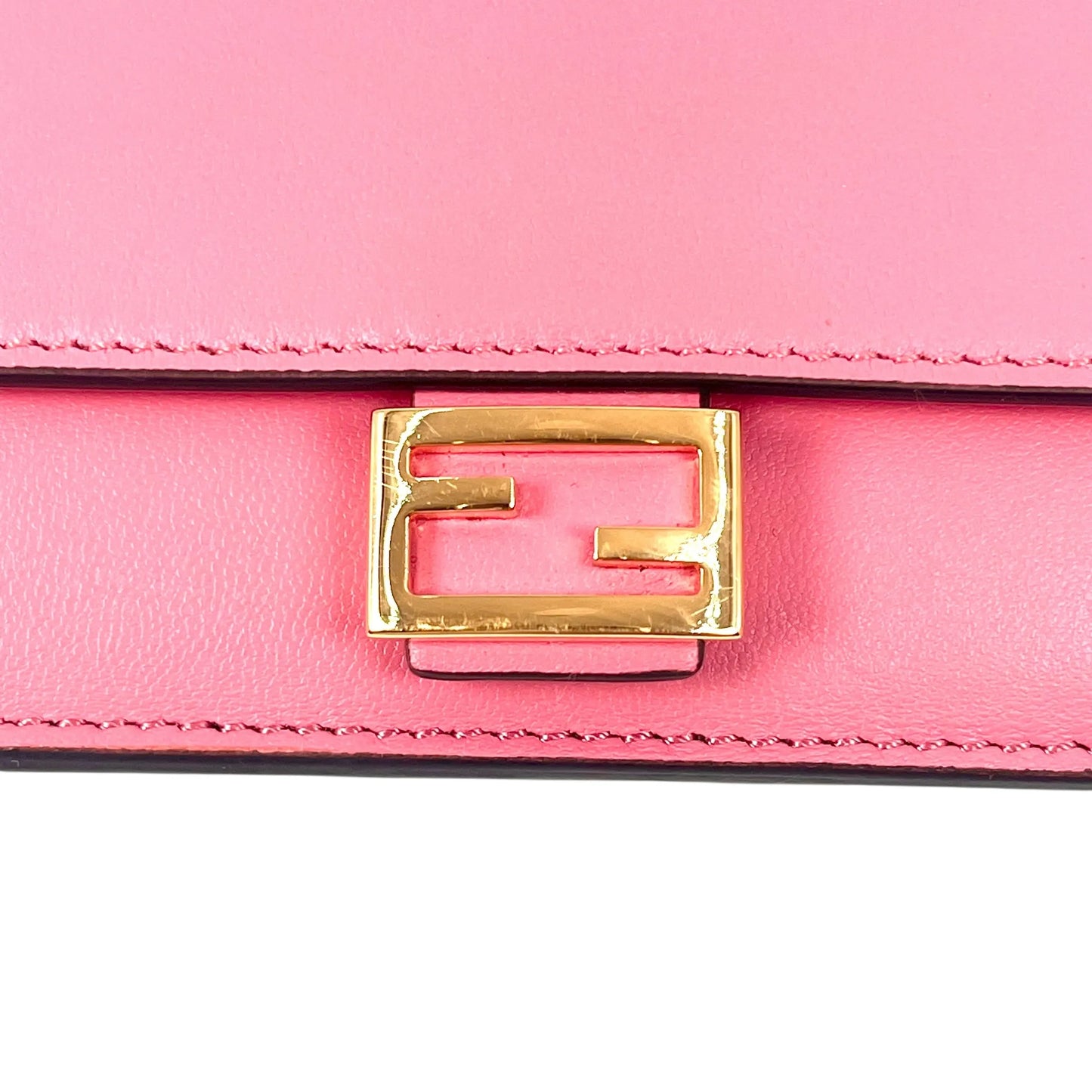 FENDI Card Case Wallet - Pink