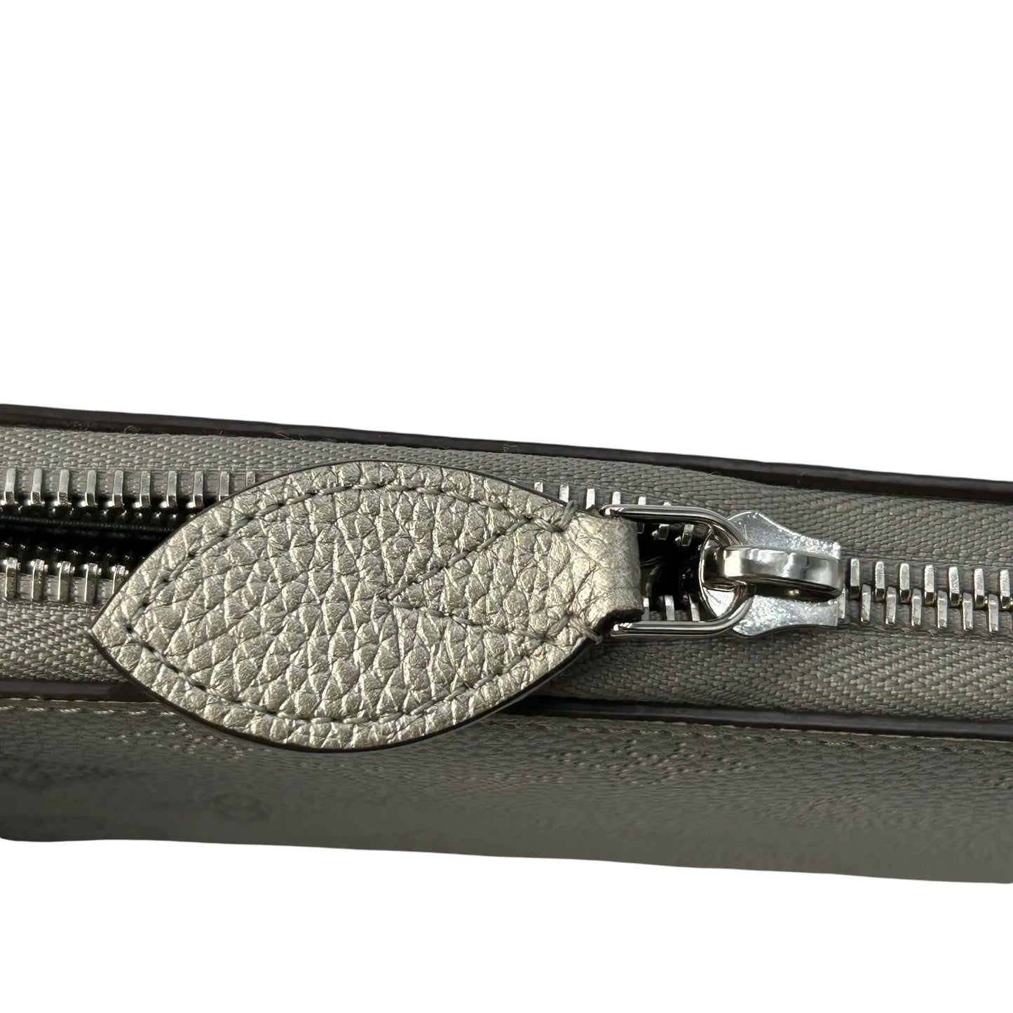 Louis Vuitton Monogram Mahina Long Wallet - Silver
