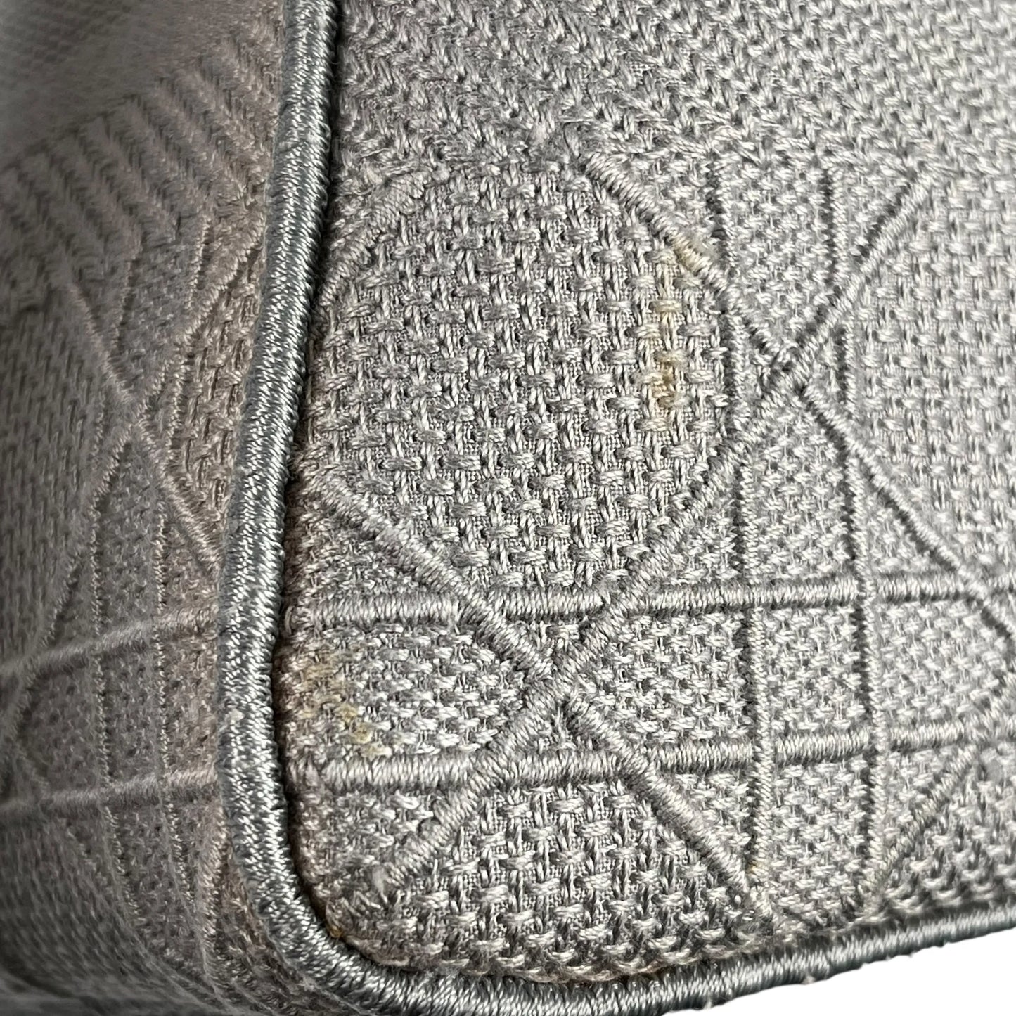 Christian Dior Lady Dior D Lite Hand Bag Shoulder Bag - Gray