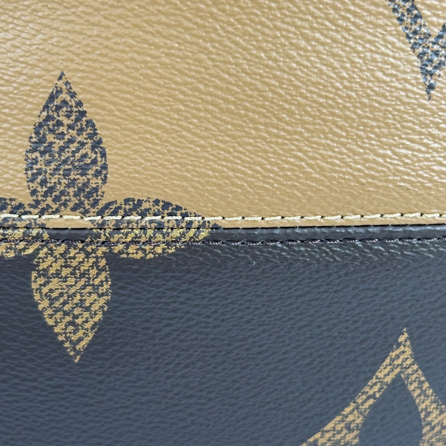 Louis Vuitton On The Go MM Hand Bag Shoulder Bag - Brown - 34948