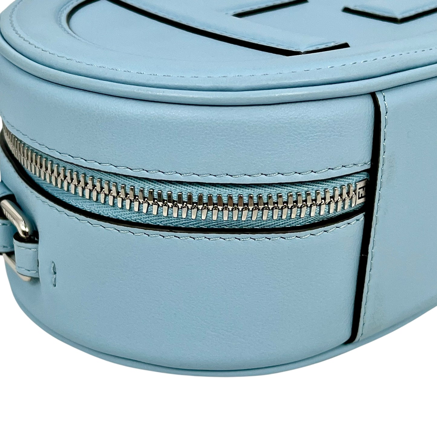 FENDI O'Lock Camera Case Shoulder Bag - Blue